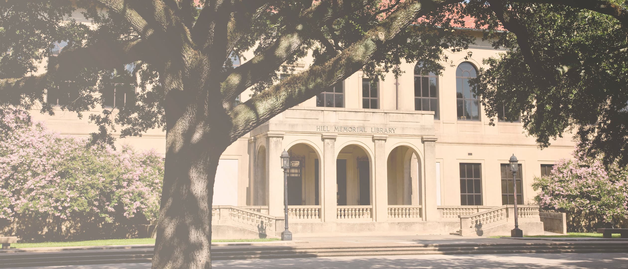 Exterior of Hill Memorial Library