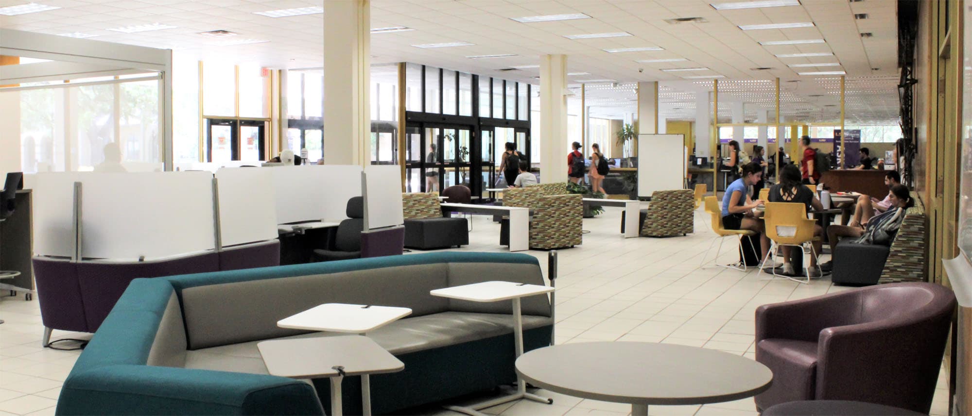 first floor main library