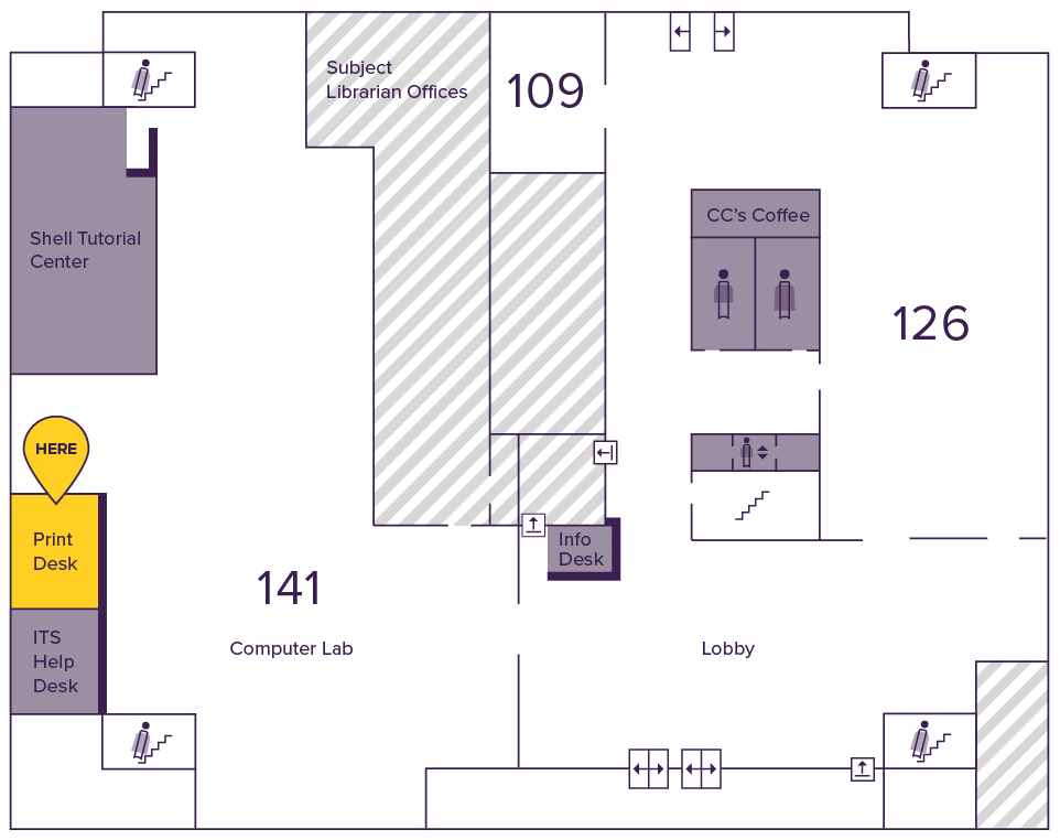 Print Desk Map