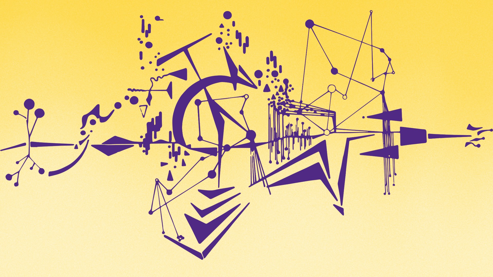 illustration of a graphic music notation