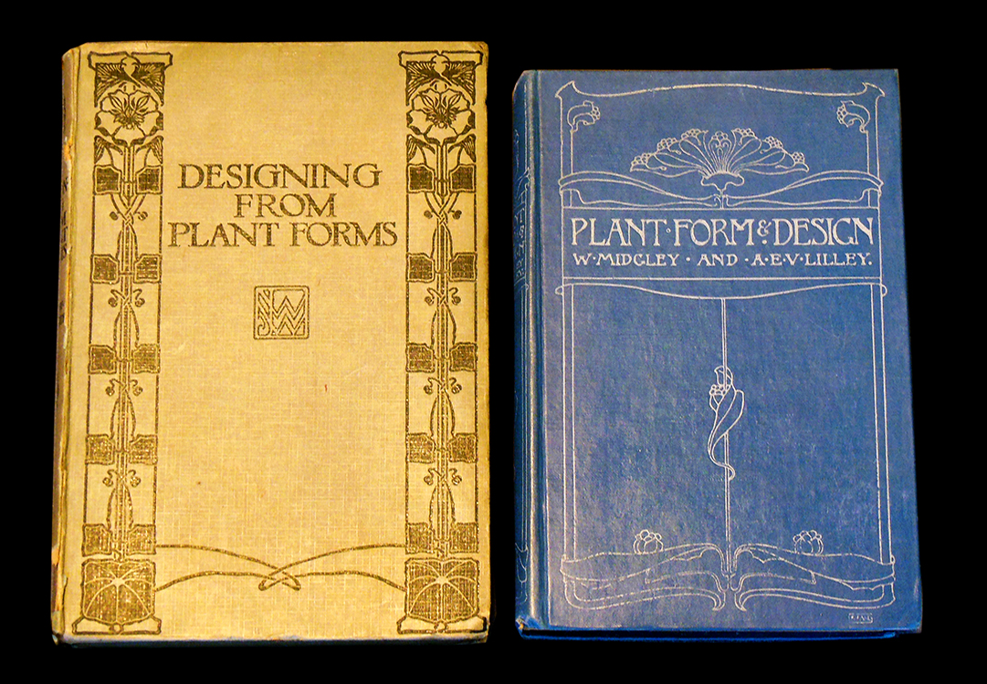 Designing from Plant Forms (1910); (right) A. E. V. Lilley, A Book of Studies in Plant Form (1916).